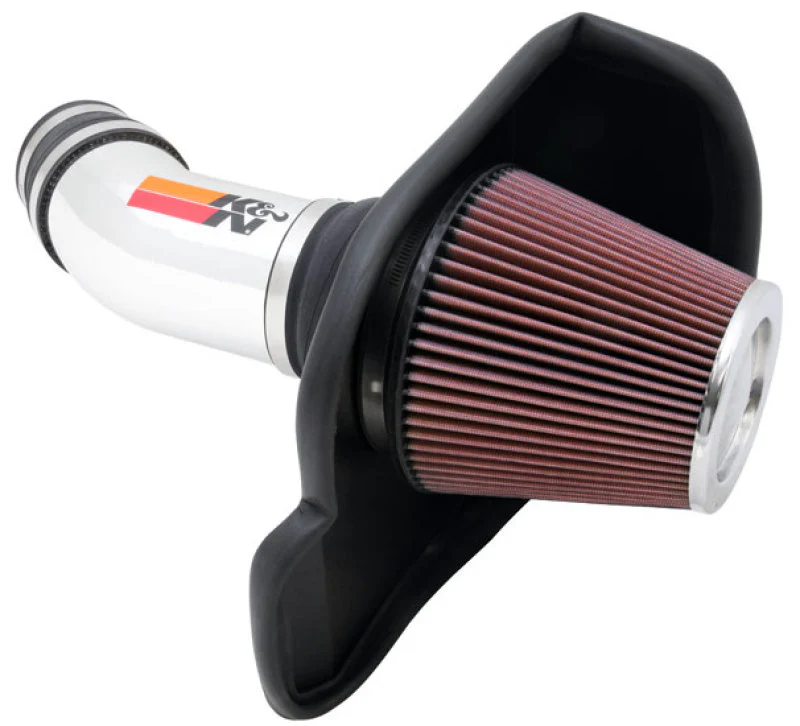 K&N Performance Intake Kit TYPHOON; 11 Dodge Challenger 6.4L V8 - Image 3