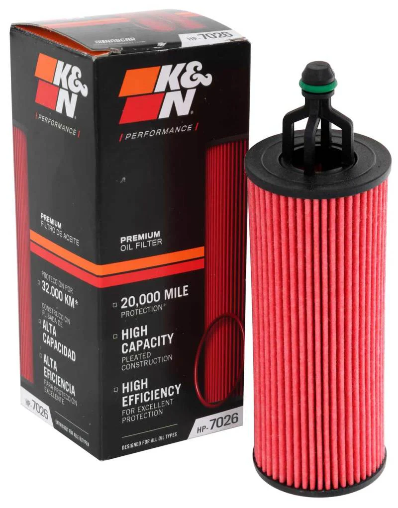 K&N Performance Oil Filter for 14-17 Dodge Durango 3.6L / 14-17 Jeep Grand Cherokee 3.6L - Image 6
