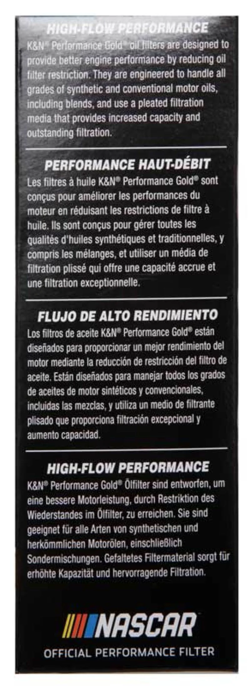 K&N Performance Oil Filter for 14-17 Dodge Durango 3.6L / 14-17 Jeep Grand Cherokee 3.6L - Image 8
