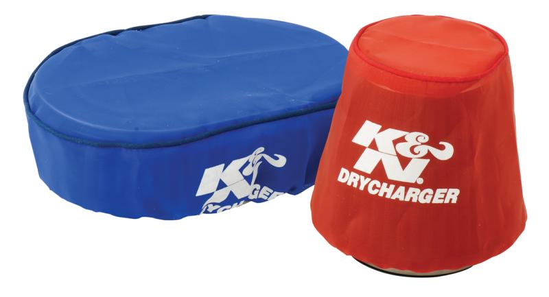 K&N PreCharger Tapered Air Filter Wrap Black 6in Height / 6in Diameter - Image 4