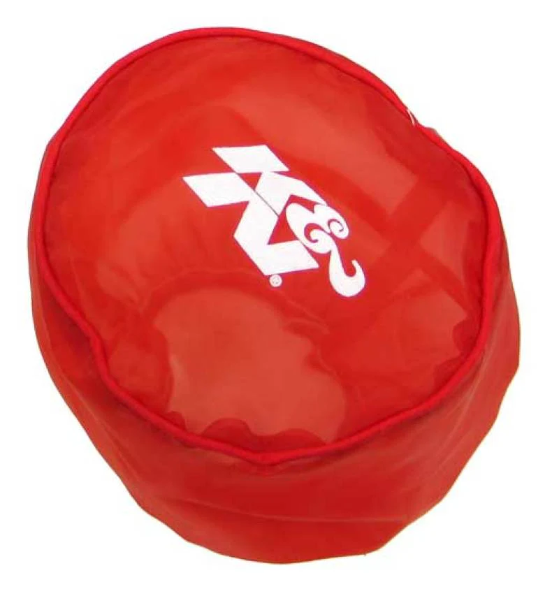 K&N Red Drycharger Round Tapered Air Filter Wrap - Image 3