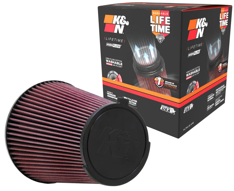 K&N Replacement Air Filter 10-12 Ford Mustang Shelby GT500 5.4L V8 - Image 5