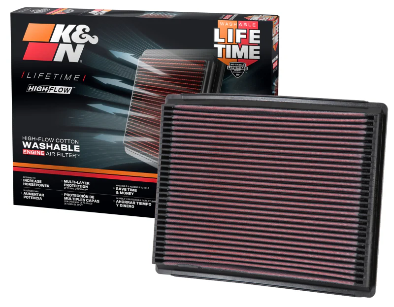 K&N Replacement Air Filter AIR FILTER, FORD/MER/LIN - 3.8/4.0/5.0L 86-02 - Image 7