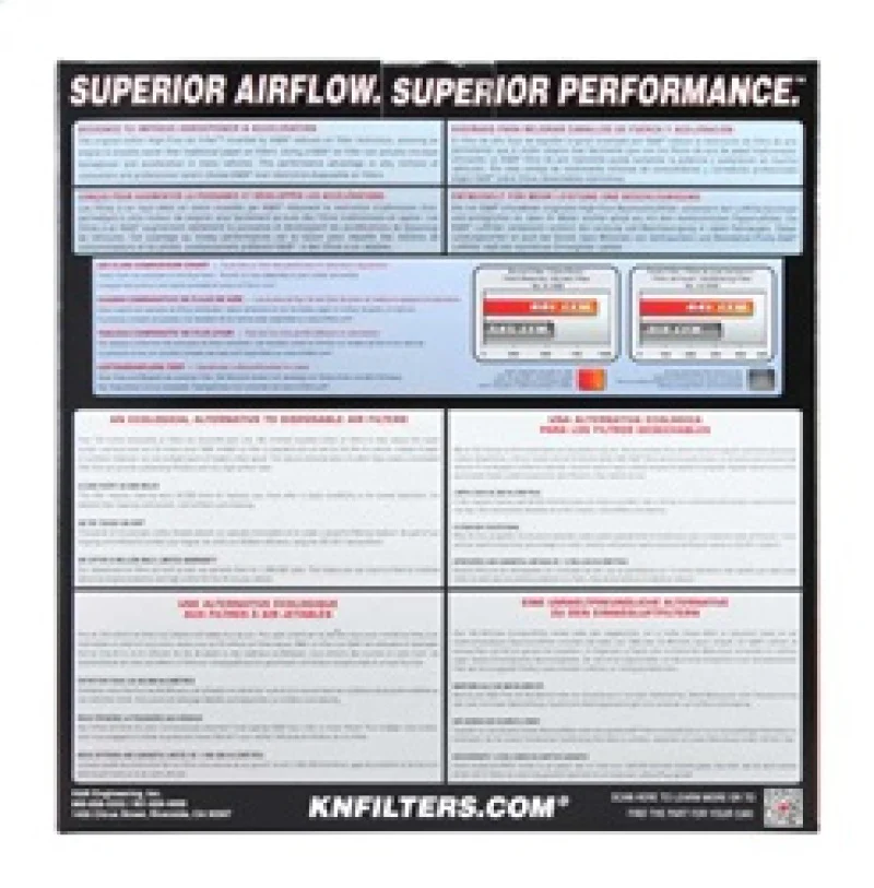 K&N Replacement Air Filter Round 11in OD 9-1/4in ID 6in H - Image 6