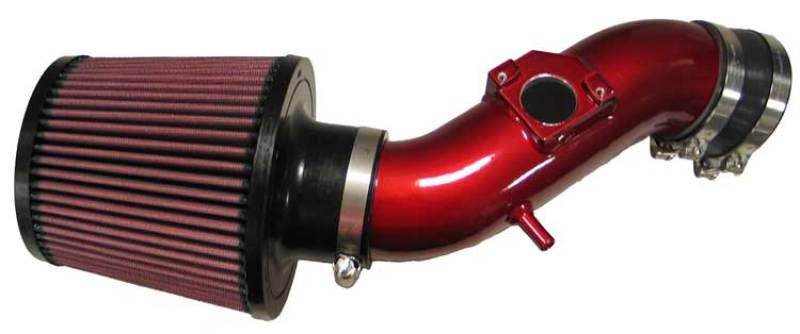 K&N Toyota Corolla L4-1.8L Red Typhoon Short Ram Intake - Image 2