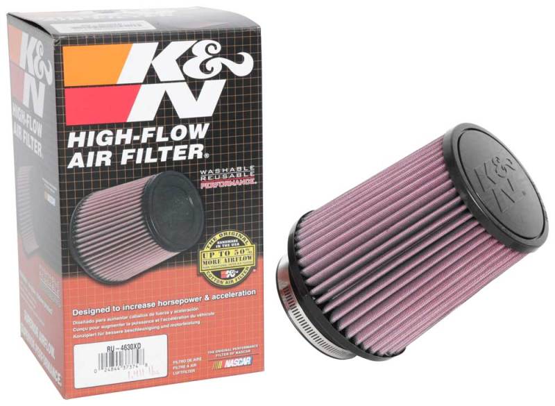 K&N Universal Air Filter 3-1/2in Flange / 5-1/2in Base / 4-1/2in Top / 6-1/2in Height - Image 12