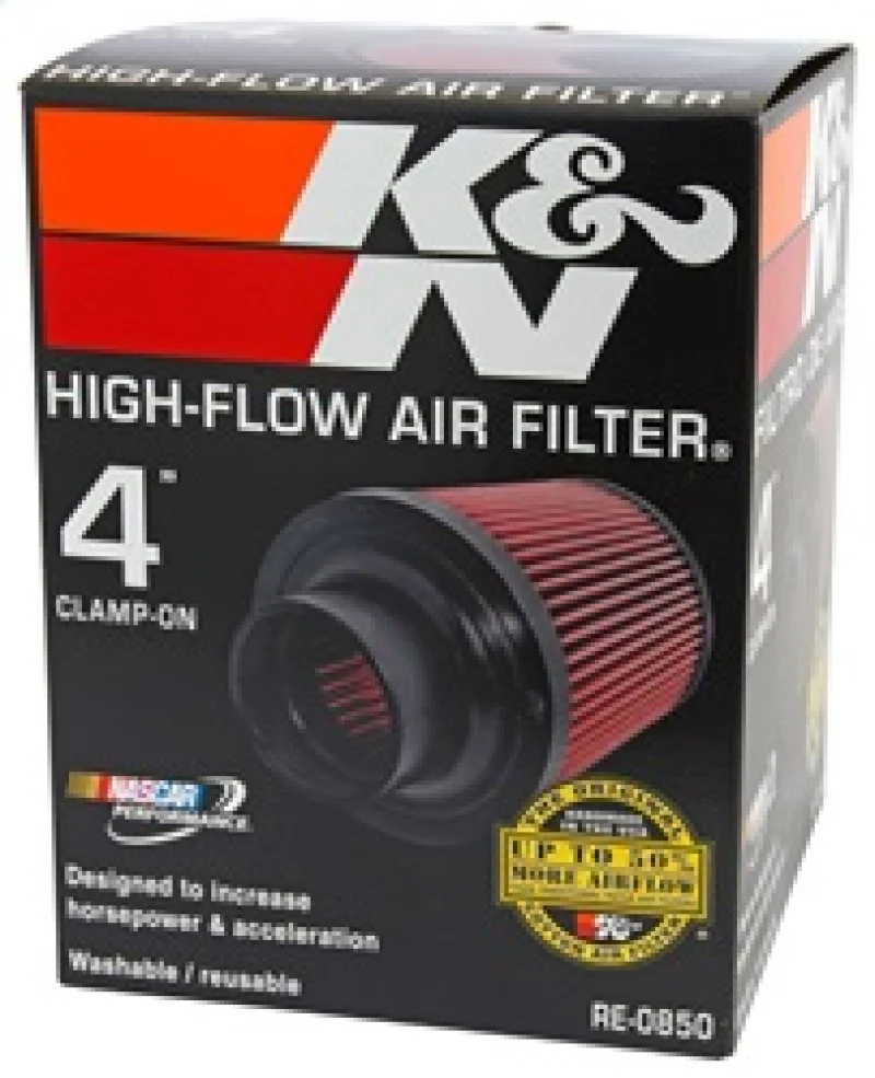 K&N Universal Air Filter (4in. Flange / 6in. Base OD / 4-5/8in. Top OD / 6in. Height) - Image 13