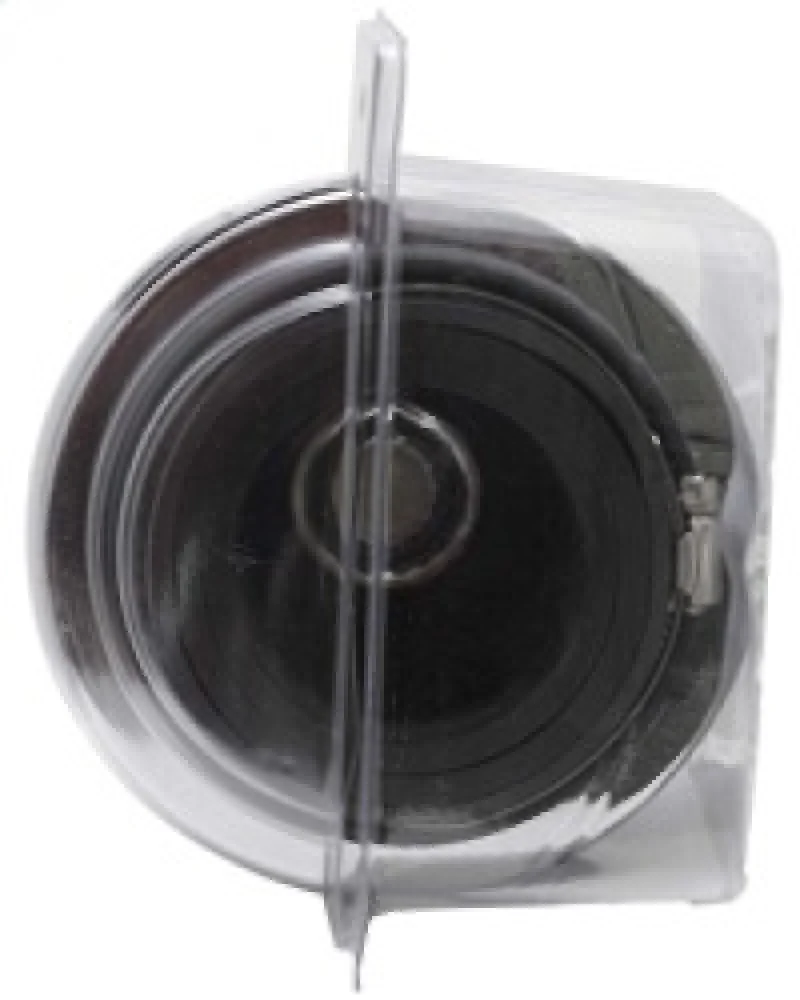K&N Universal Air Filter Chrome Round Tapered Blue - 4in Flange ID x 1.125in Flange Length x 5.5in H - Image 15