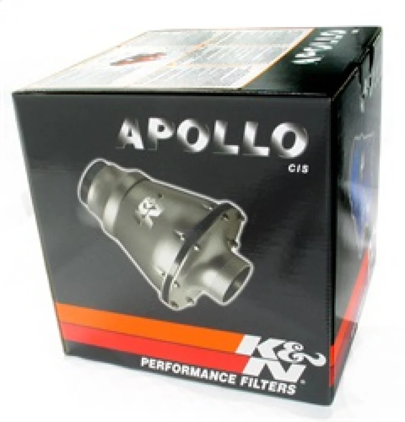 K&N Universal Apollo Black Cold Air Intake - 70mm OD FLG PP - Image 6