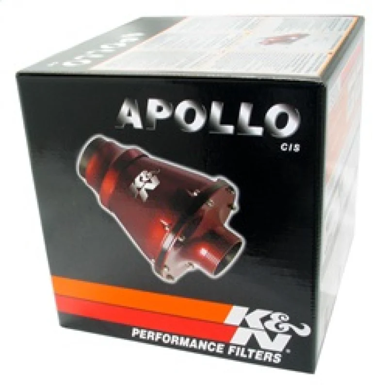 K&N Universal Apollo Black Cold Air Intake - 70mm OD FLG PP - Image 7