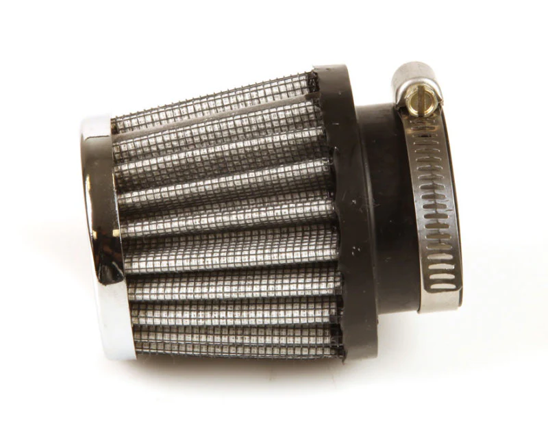 K&N Universal Chrome Filter 1 3/8 inch FLG / 2 1/2 inch Base / 2 inch Top / 2 1/4 inch Height - Image 16