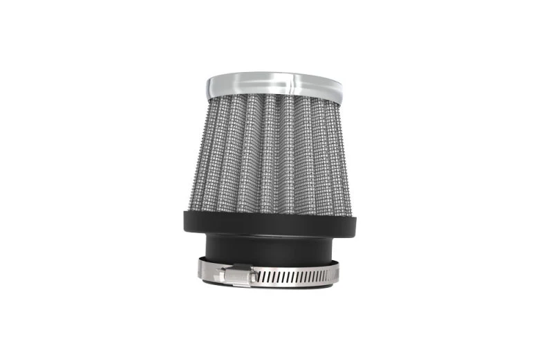 K&N Universal Chrome Filter 1 3/8 inch FLG / 2 1/2 inch Base / 2 inch Top / 2 1/4 inch Height - Image 17