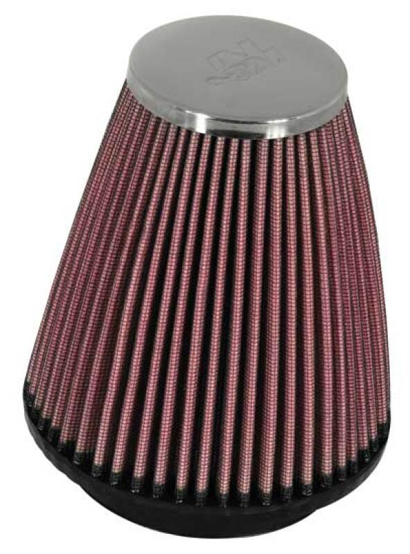 K&N Universal Chrome Filter 2.25 Inch Flange / 3.5 Inch Base / 2 Inch Top / 4 Inch Height - Image 3