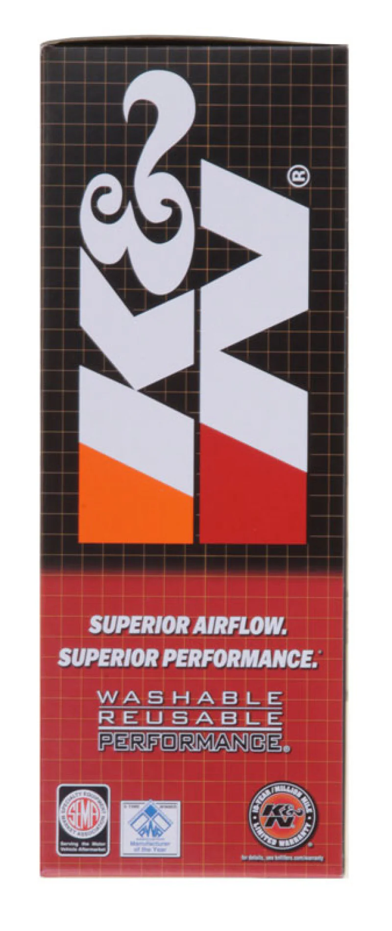 K&N Universal Oval Air Filter 12in Length x 5-1/4in Width x 3-1/4in Height - Image 11