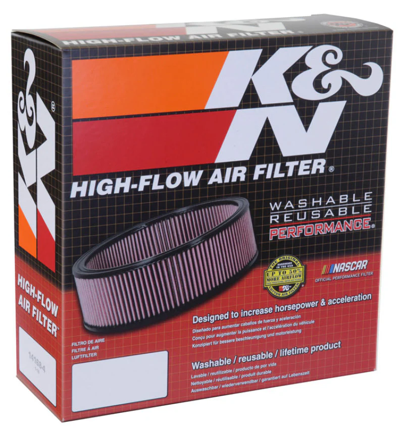 K&N Universal Oval Air Filter 12in Length x 5-1/4in Width x 3-1/4in Height - Image 9
