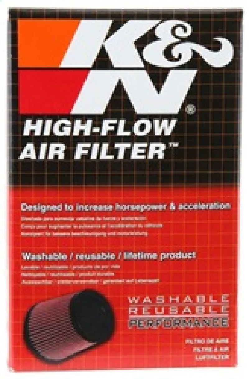K&N Universal Rubber Filter 2.5 inch 5 Degree FLG 3.5 inch OD 4 inch Height - Image 12