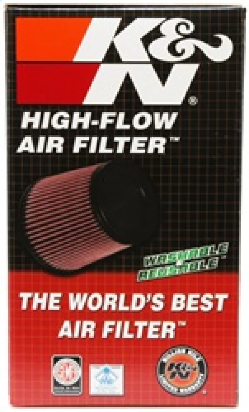 K&N Universal Rubber Filter 2.75in Flange ID x 5.875in Base OD x 4.75in Top OD x 7in Height - Image 13