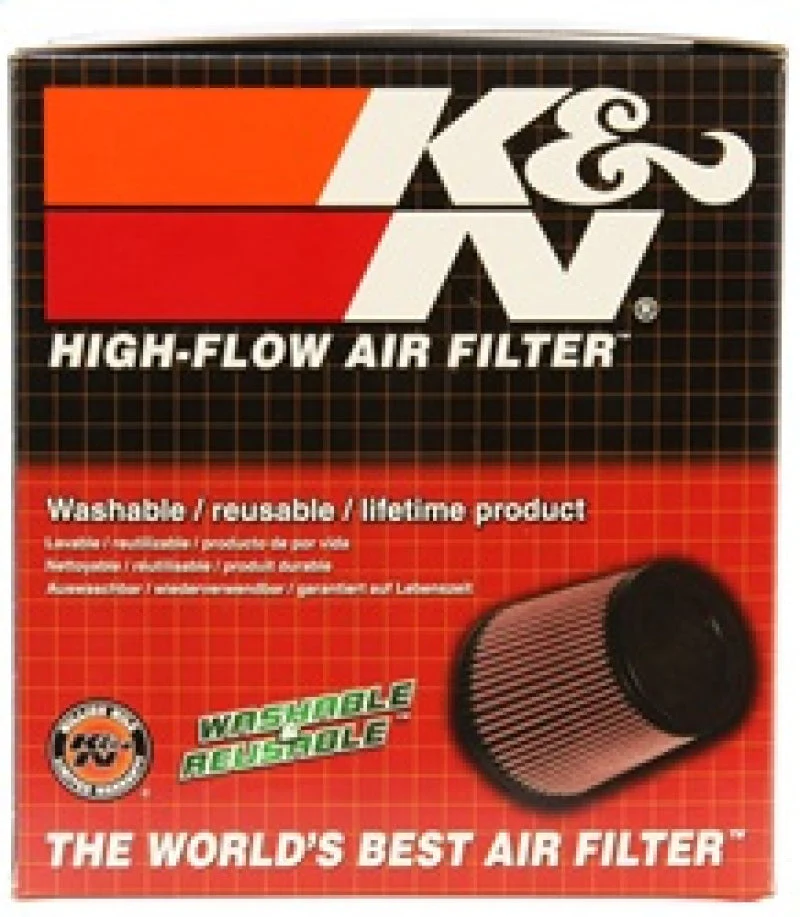 K&N Universal Rubber Filter 4.5in Flange ID / 5.875in Base OD / 5.125in Top OD / 5in Height - Image 8