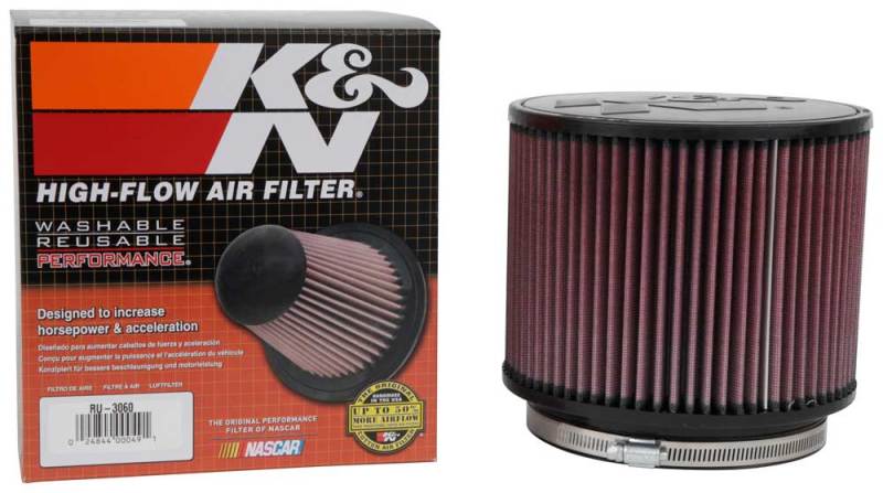 K&N Universal Rubber Filter 6in Flange ID / 7.5in OD / 6in Height / Round Straight - Image 6