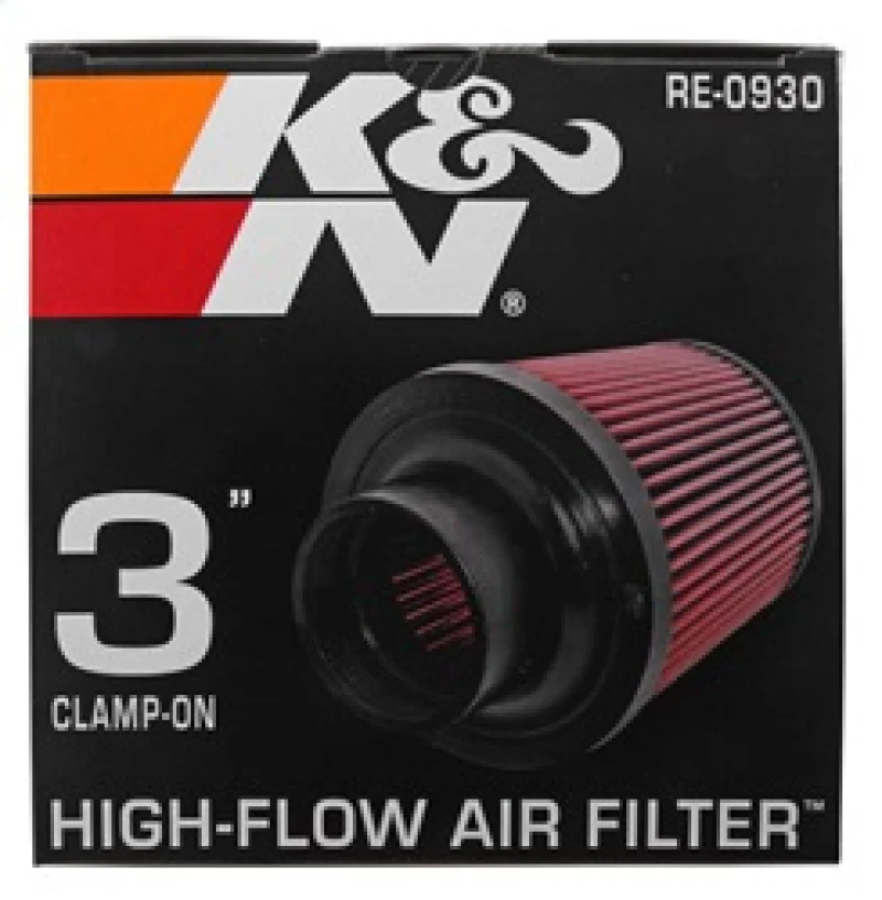 K&N Universal Rubber Filter - Round Tapered 6in Base OD x 3in Flange ID x 6in H - Image 12