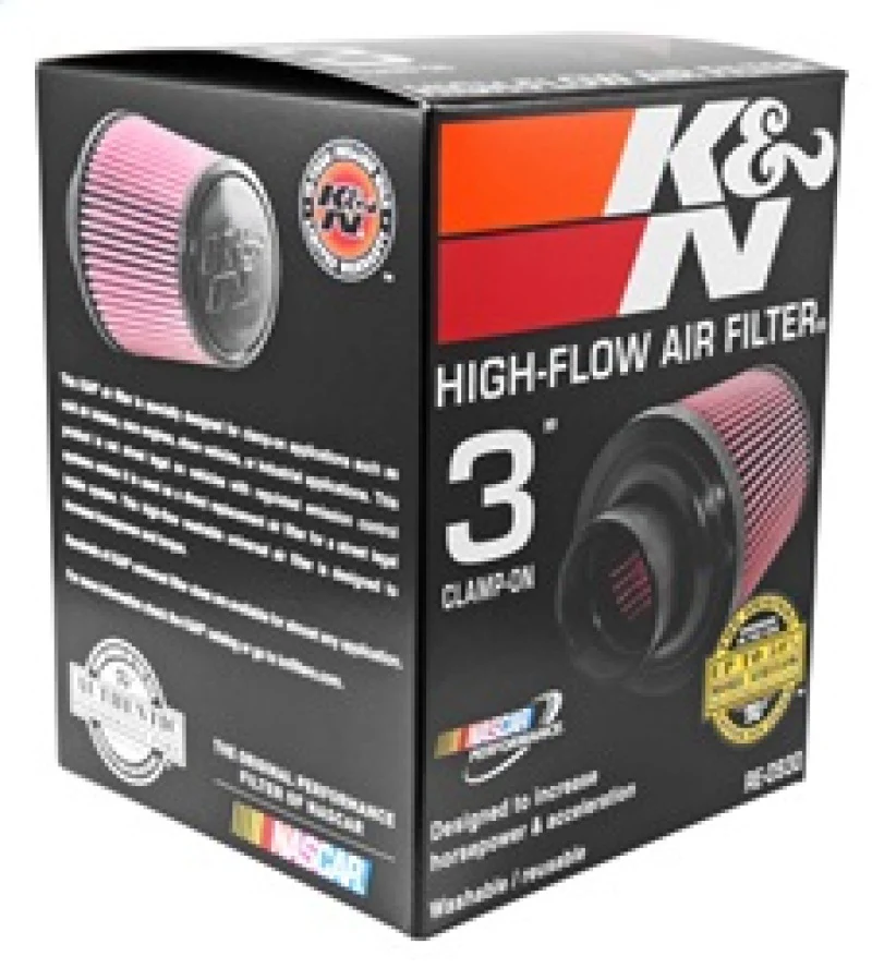 K&N Universal Rubber Filter - Round Tapered 6in Base OD x 3in Flange ID x 6in H - Image 20