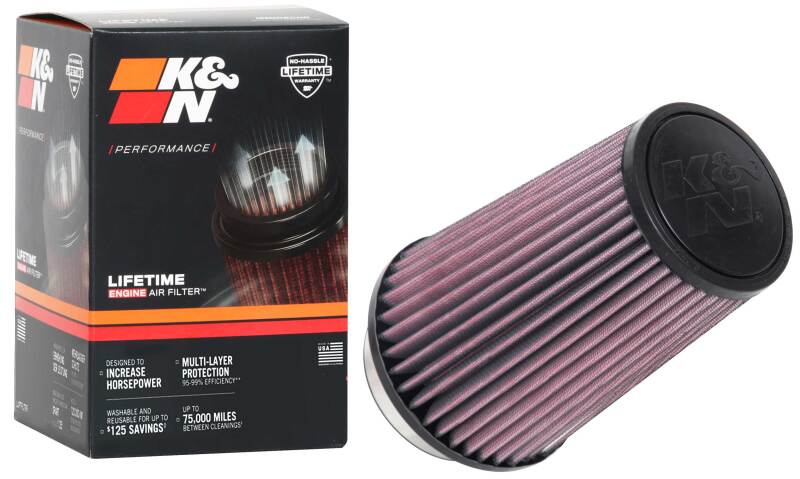 K&N Universal Tapered Filter 3.5in Flange ID x 5.5in Base OD x 4in Top OD x 8in Height - Image 11