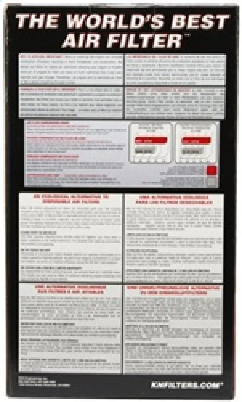 K&N Universal Tapered Filter 3.5in Flange ID x 5.5in Base OD x 4in Top OD x 8in Height - Image 7