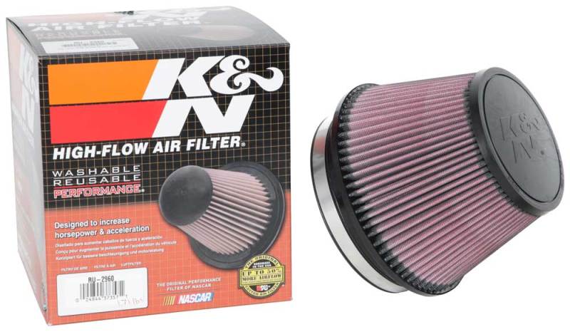 K&N Universal Tapered Filter 6in Flange ID x 7.5in Base OD x 5in Top OD x 5in Height - Image 14