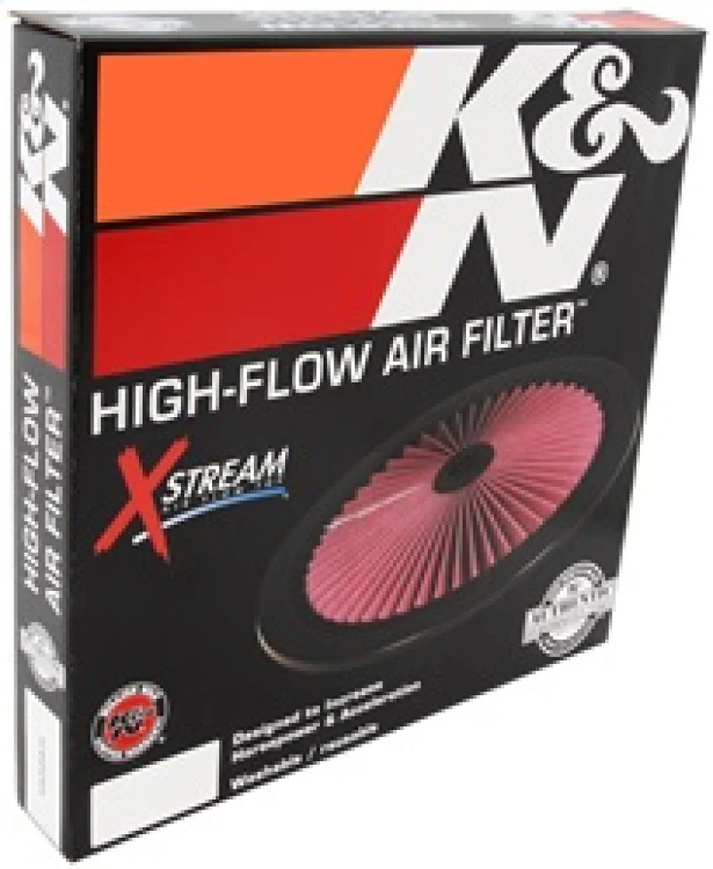 K&N X-Stream Top Filter X-Stream 14 inch OD Black - Image 9