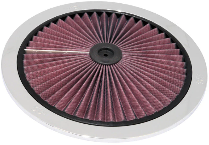 K&N X-Stream Top Filter X-Stream 14 inch OD Chrome - Image 2