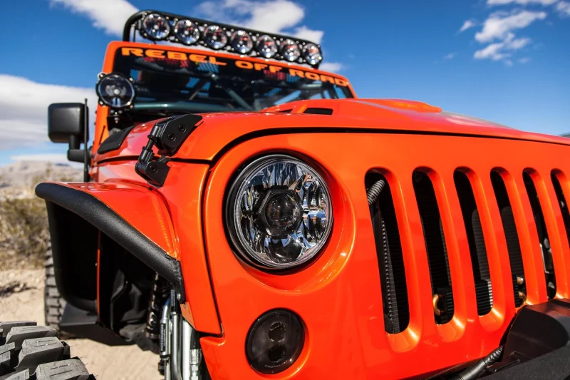 KC HiLiTES 07-18 Jeep JK 7in. Gravity LED Pro DOT Approved Replacement Headlight (Single) - Image 11