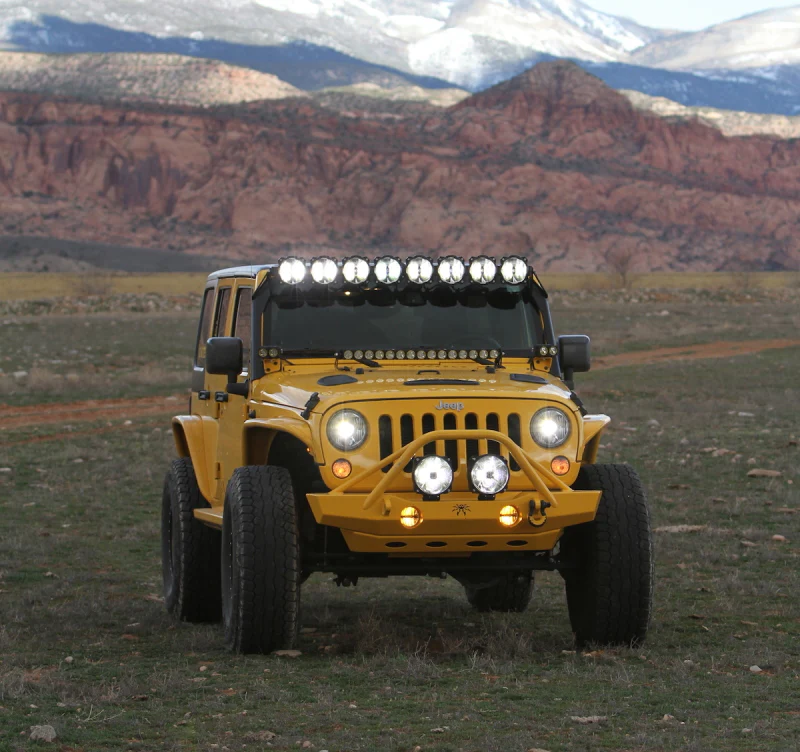 KC HiLiTES 07-18 Jeep JK 7in. Gravity LED Pro DOT Approved Replacement Headlight (Single) - Image 14