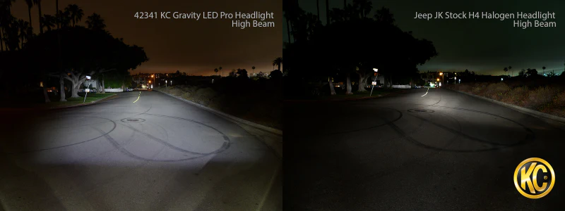 KC HiLiTES 07-18 Jeep JK 7in. Gravity LED Pro DOT Approved Replacement Headlight (Single) - Image 16