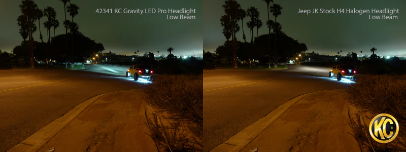 KC HiLiTES 07-18 Jeep JK 7in. Gravity LED Pro DOT Approved Replacement Headlight (Single) - Image 19