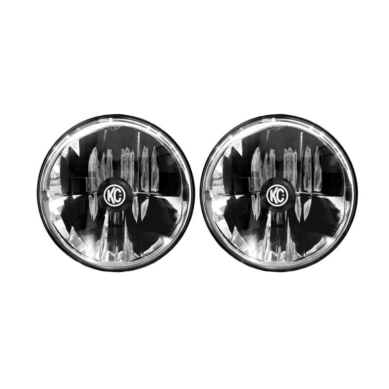 KC HiLiTES 07-18 Jeep JK (Not for Rubicon/Sahara) 7in. Gravity LED DOT Headlight (Pair Pack System) - Image 2