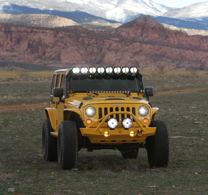 KC HiLiTES 07-18 Jeep JK (Not for Rubicon/Sahara) 7in. Gravity LED Pro DOT Headlight (Pair Pack Sys) - Image 26