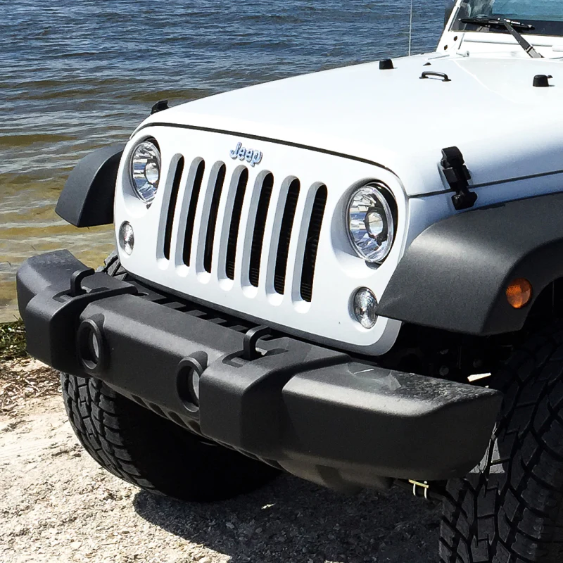KC HiLiTES 07-18 Jeep JK (Not for Rubicon/Sahara) 7in. Gravity LED Pro DOT Headlight (Pair Pack Sys) - Image 8