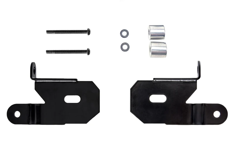 KC HiLiTES 18-19 Jeep Wrangler JL A-Pillar Light Mount Bracket Set (Pair) - Black - Image 5