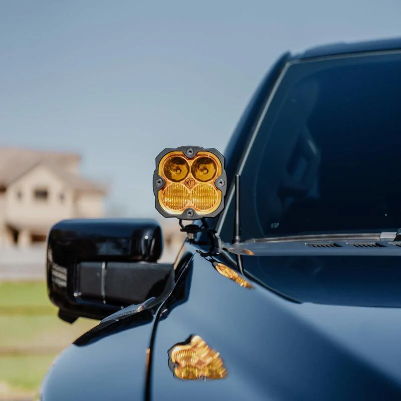 KC HiLiTES 2021+ Ford F150/Raptor/Lightning Gen 3 Pillar / Ditch Bracket Set - Image 7
