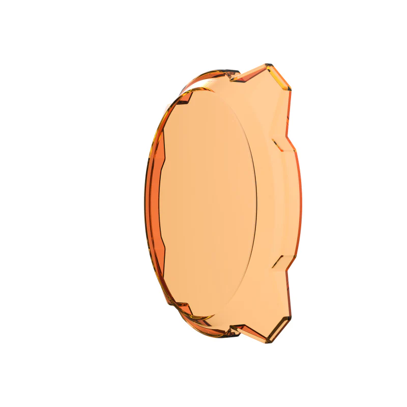 KC HiLiTES 6in. Hard Shield/Cover for Gravity Pro6 LED Lights (Single) - Amber - Image 4