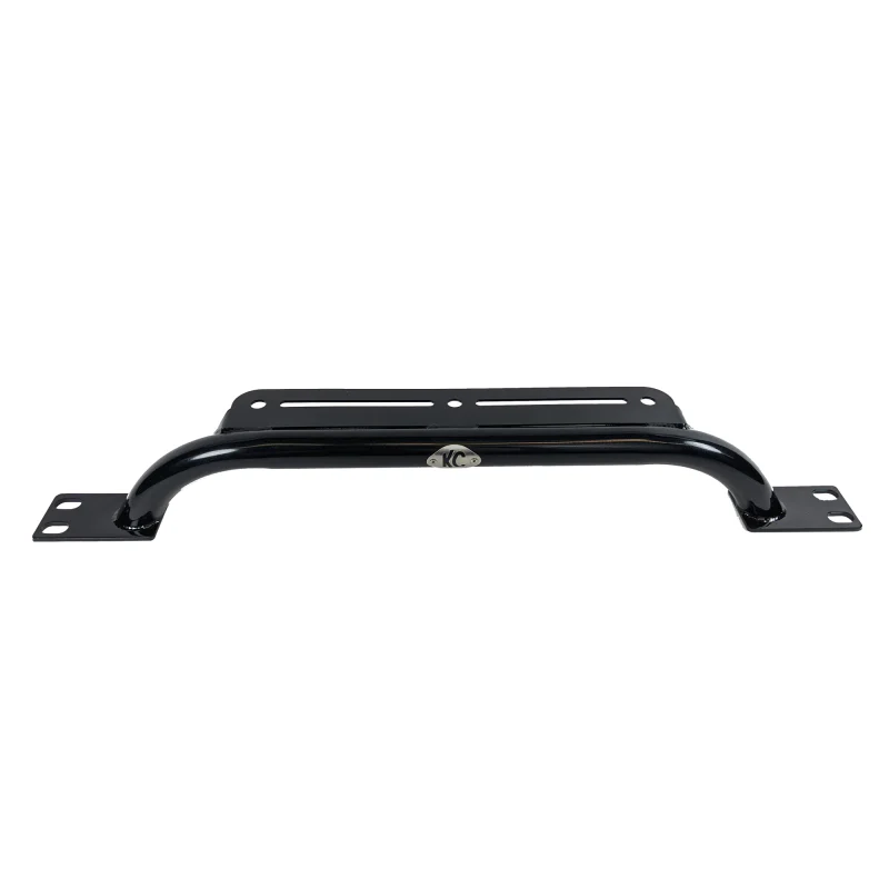 KC HiLiTES 97-06 Jeep TJ Front Multi-Tab Bumper Mount Light Bar - Black - Image 2