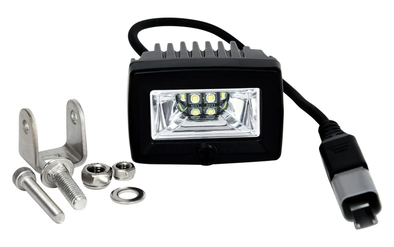 KC HiLiTES C-Series 2in. C2 LED Light 20w Area Flood Beam (Pair Pack System) - Black - Image 13