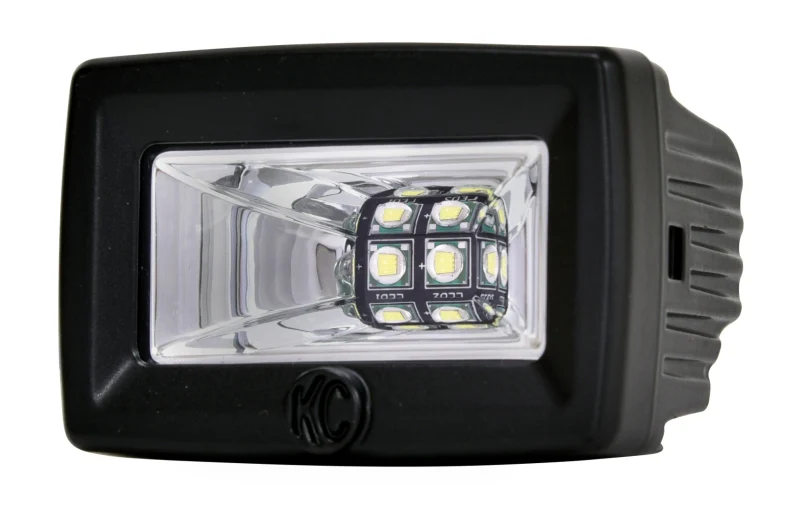 KC HiLiTES C-Series C2 LED 2in. Backup Area Flood Light 20w (Pair Pack System) - Black - Image 22