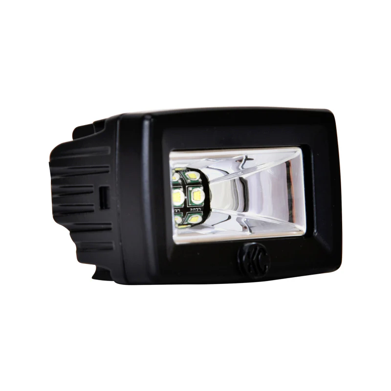 KC HiLiTES C-Series C2 LED 2in. Backup Area Flood Light 20w (Pair Pack System) - Black - Image 45