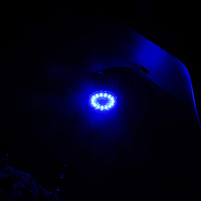KC HiLiTES Cyclone V2 LED - Replacement Lens - Blue - Single - Image 2