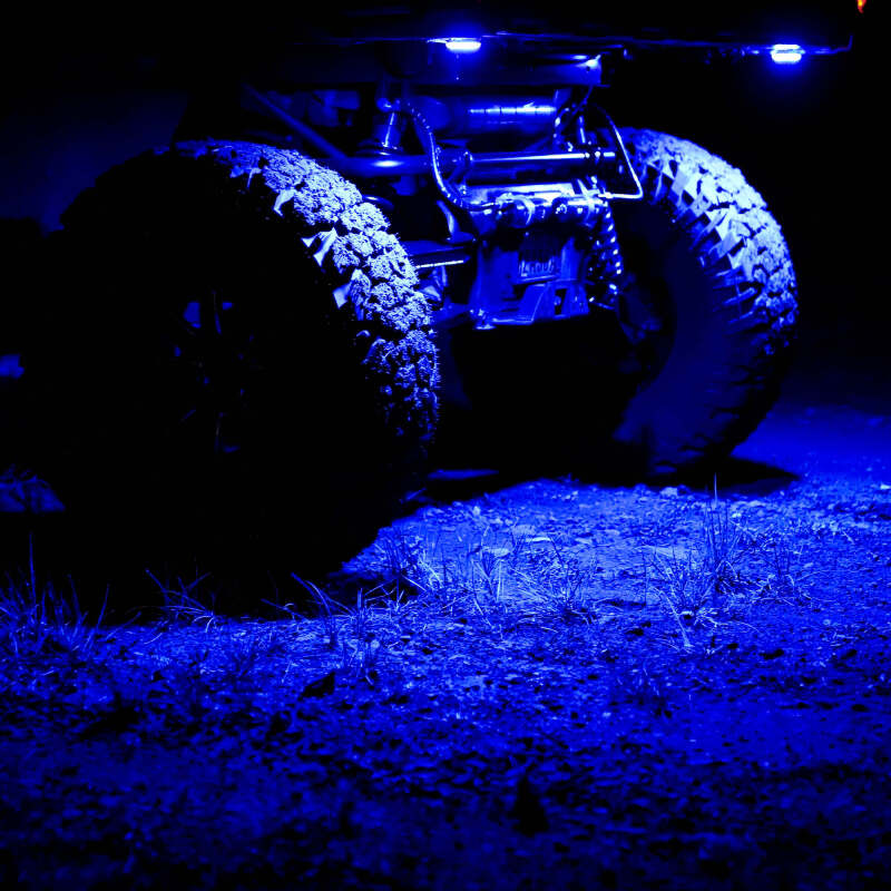 KC HiLiTES Cyclone V2 LED - Replacement Lens - Blue - Single - Image 3