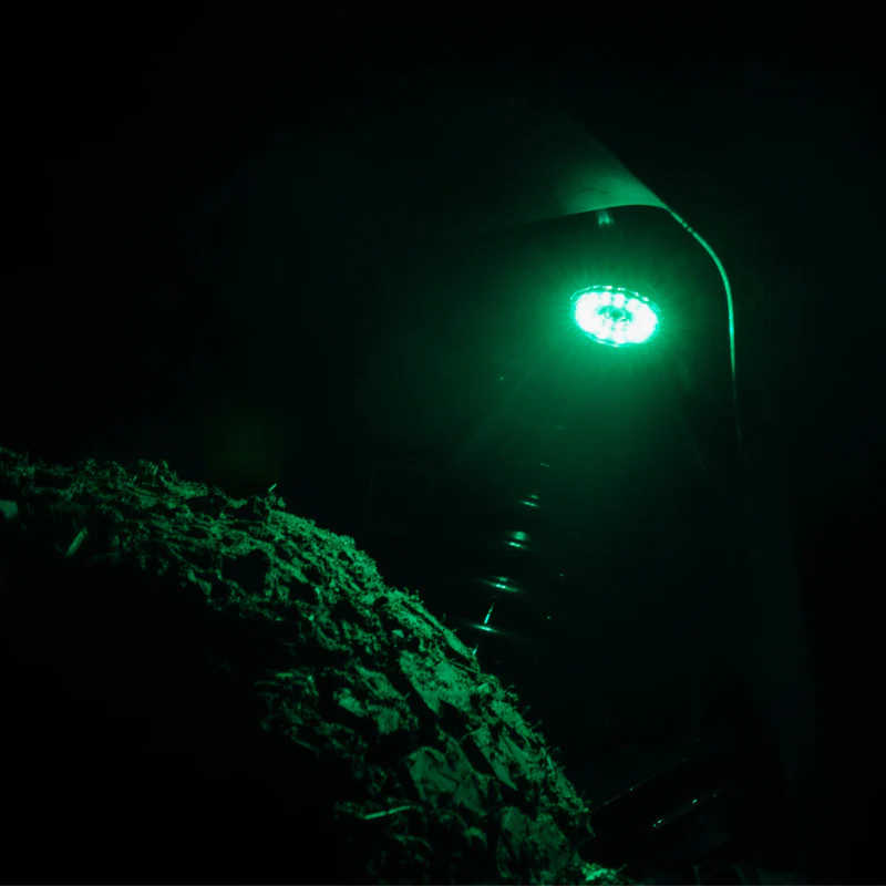 KC HiLiTES Cyclone V2 LED - Replacement Lens - Green - Single - Image 2