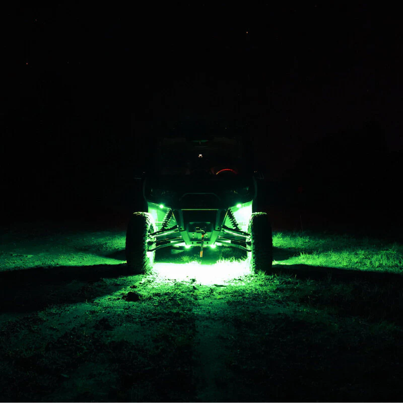KC HiLiTES Cyclone V2 LED - Replacement Lens - Green - Single - Image 3
