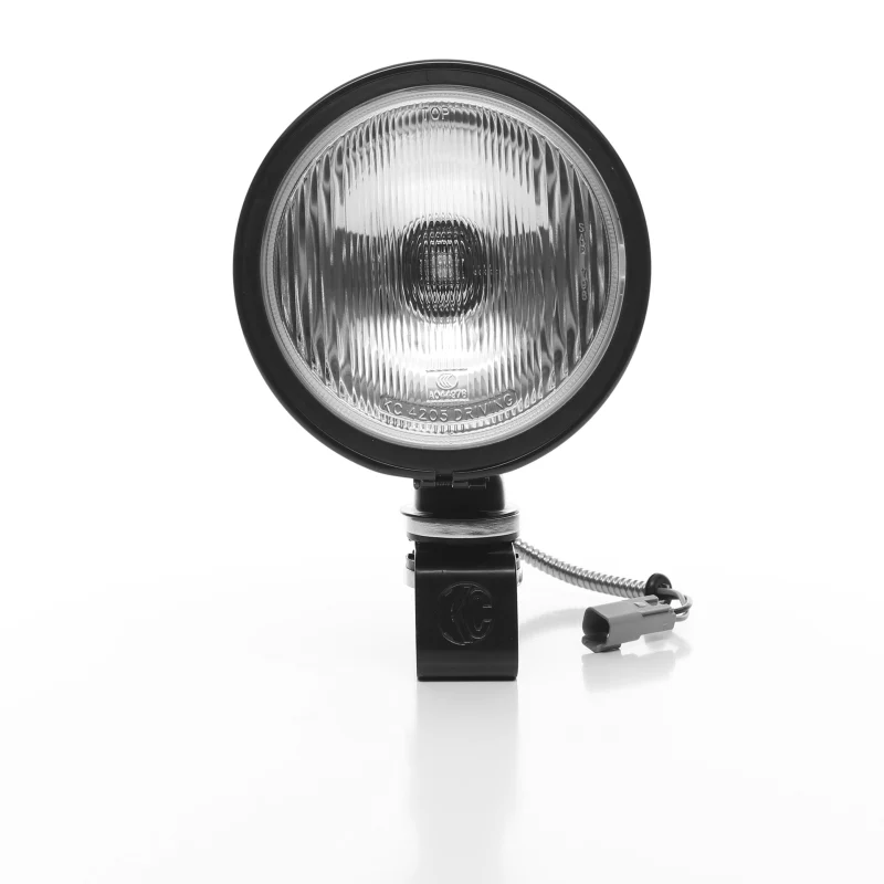 KC HiLiTES Daylighter 6in. Halogen Light 100w Spread Beam (Pair Pack System) - Black SS - Image 10