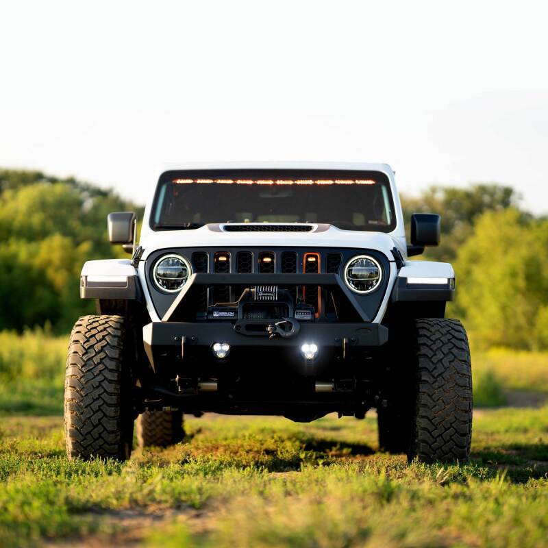 KC HiLiTES FLEX ERA 3 Dual Mode SAE Fog Lights - 2-Light Master Kit for Jeep Aftermarket Bumpers - Image 11